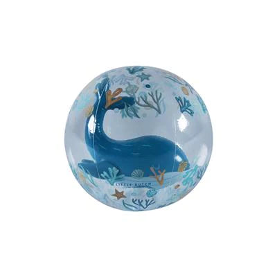 Little Dutch - 3D Beach ball - Ocean Dreams Blue