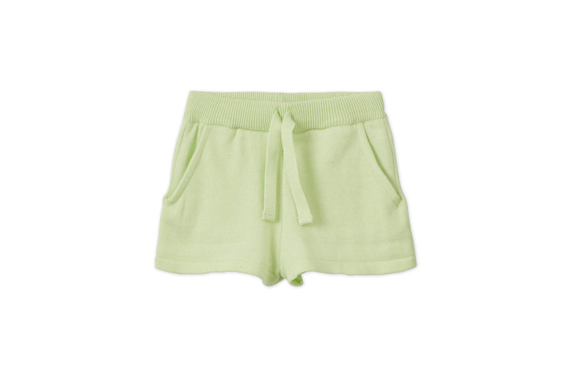 Organic Cotton Knit Shorts