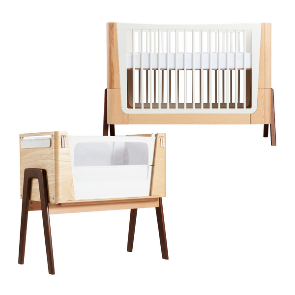 Hera Cot Bed & Bedside Crib Bundle