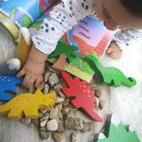 Dino Discovery Wooden Toy Set