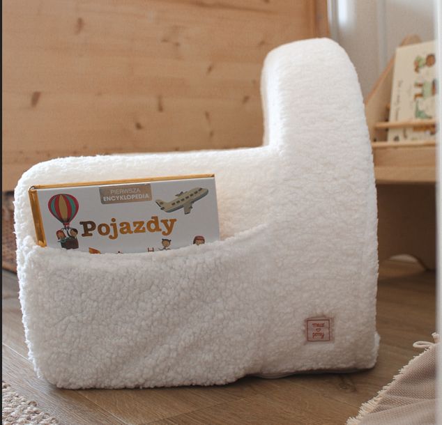 Toddler Boucle Chair- Cream – Mimibear