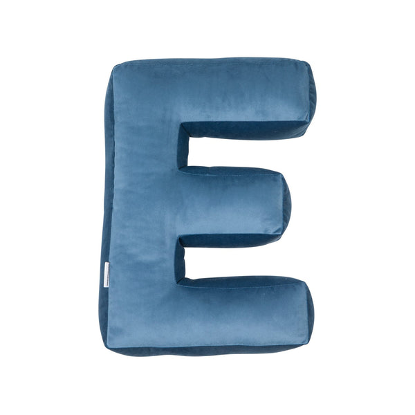 Betty’s Home Velvet Letter Cushion in E
