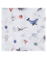 Organic Swaddle - Under the Sea