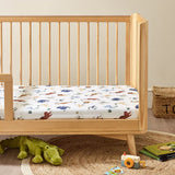 Kabode - Organic Cot Bed Fitted Sheet - Safari