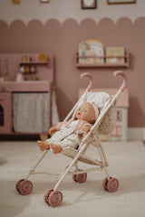 Little Dutch - Metal Stroller - White