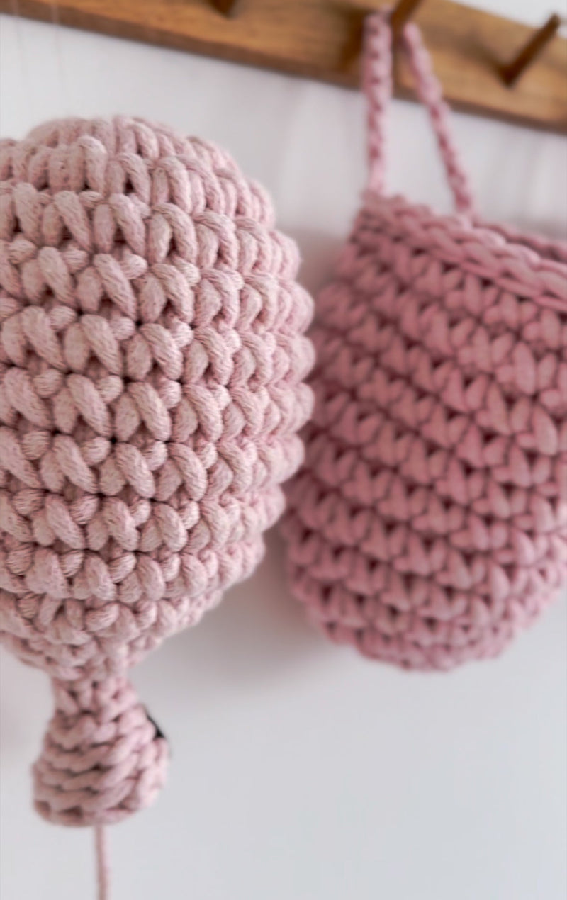 Crochet Balloon | PALE PINK