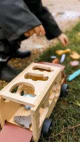 Shape Sorting Safari Truck