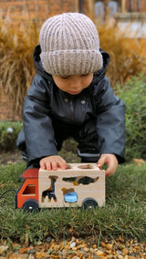 Shape Sorting Safari Truck