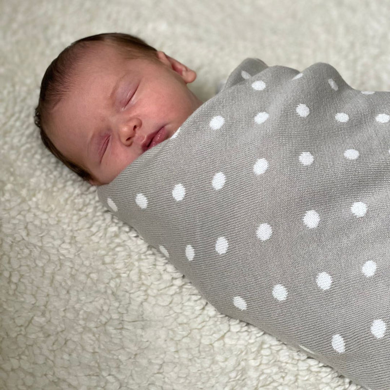 Luxury Cotton Blanket - Dotted