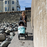 BlinkyWarm - Universal All Season Buggy Rain Cover / Footmuff - Seafoam Blue