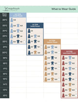 ergoPouch - Organic Winter Jersey Sleeping Bag - Daisy 2.5 TOG