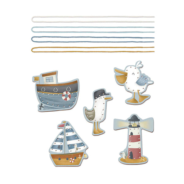 Little Dutch - Lacing Cards - Sailors Bay