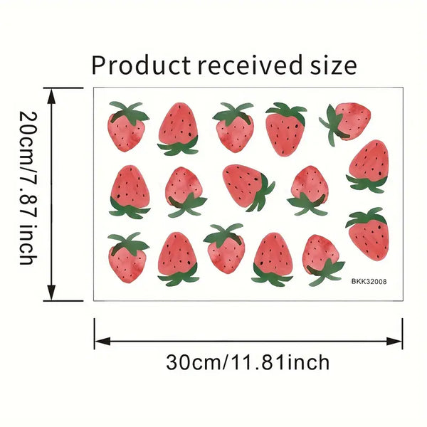 Strawberry Wall Stickers