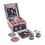 Musical Tin Tea Set 11 Piece - Enchanted