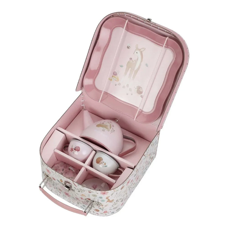 Little Dutch - Fairy Garden Tea Set In Suitcase