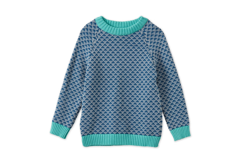 Organic Cotton Nordic Knit Pullover