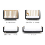 SnuzKot Skandi 2 Piece Nursery Furniture Set