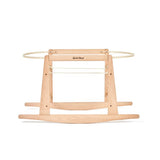 Moses Basket And Rocking Stand Bundle - Printed Honey