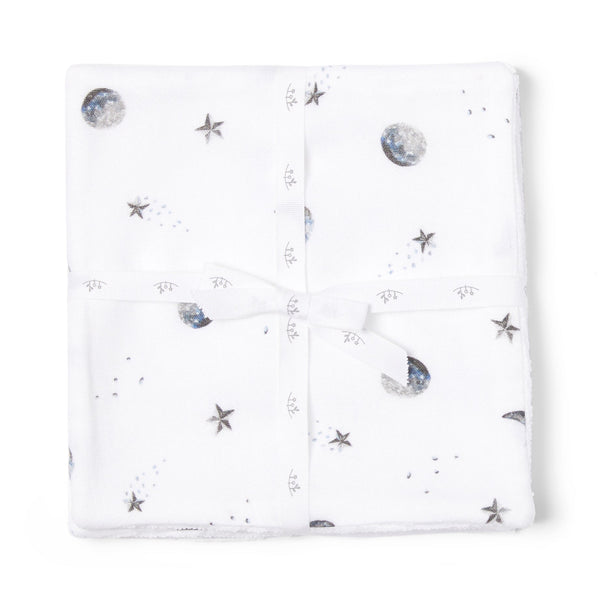 Bamboo Washcloth 3 Pack - Starlit Moon