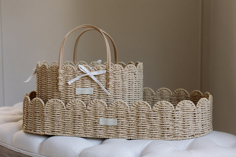 Scallop Edge Changing Basket