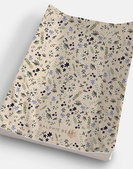 Wildflower Anti-Roll Wedge Baby Changing Mat