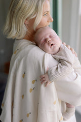 Large Swaddle Muslin - Pears