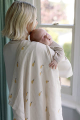 Large Swaddle Muslin - Pears