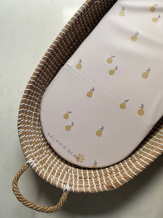 Pears Baby Changing Basket Mat Liner