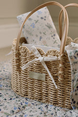 Scallop Edge Nappy Caddy Basket