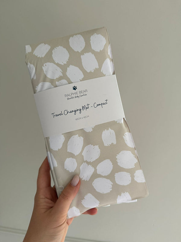 Scallop Baby Changing Compact Travel Mat