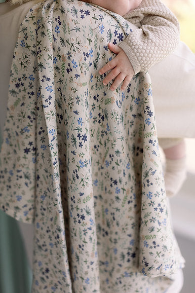 Large Swaddle Muslin - Wildflower