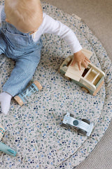 Ralphie Bear - Quilted Playmat - Wildflower