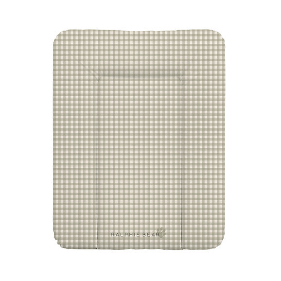 Gingham Sage Comfort Changing Mat