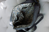 Quilted Stroller Bag - Slate/Wildflower Print