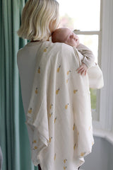 Large Swaddle Muslin - Pears