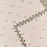 Rainbow Playmat Set in Cream