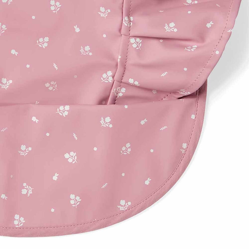 Pink Fleur | Snuggle Bib Waterproof