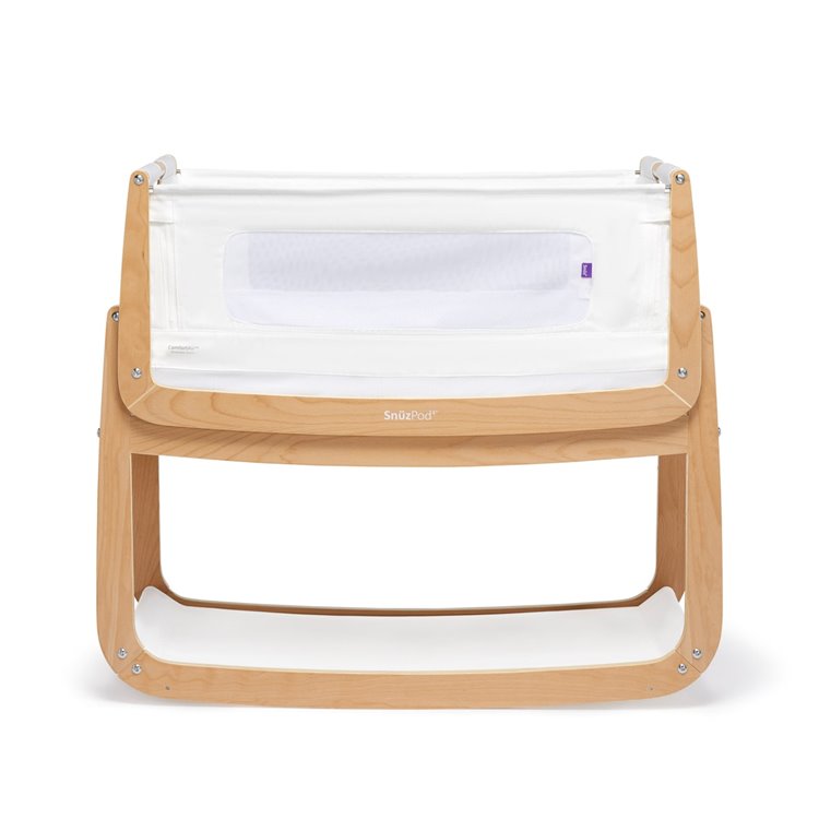 SnuzPod⁴ Bedside Crib - Natural