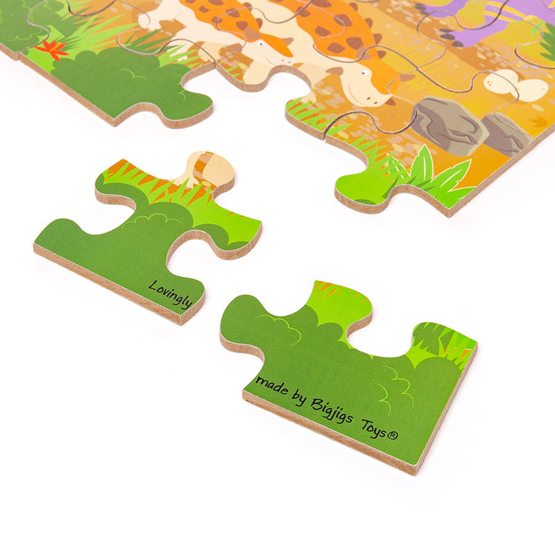 Dawn of the Dinosaur Floor Puzzle (48 Piece)