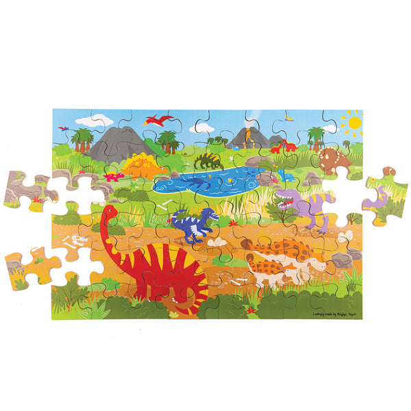 Dawn of the Dinosaur Floor Puzzle (48 Piece)