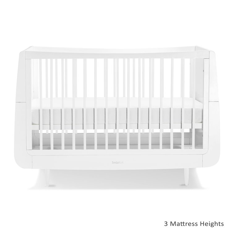 Snuzkot Skandi 3Pc Nursery Furniture Set - White