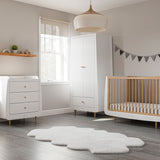 Snuzkot Skandi 3Pc Nursery Furniture Set - Natural
