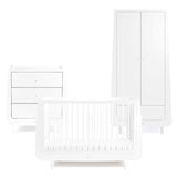 Snuzkot Skandi 3Pc Nursery Furniture Set - White
