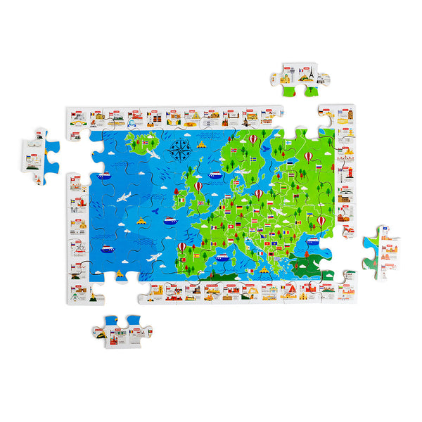 European Map Floor Puzzle (48pc)