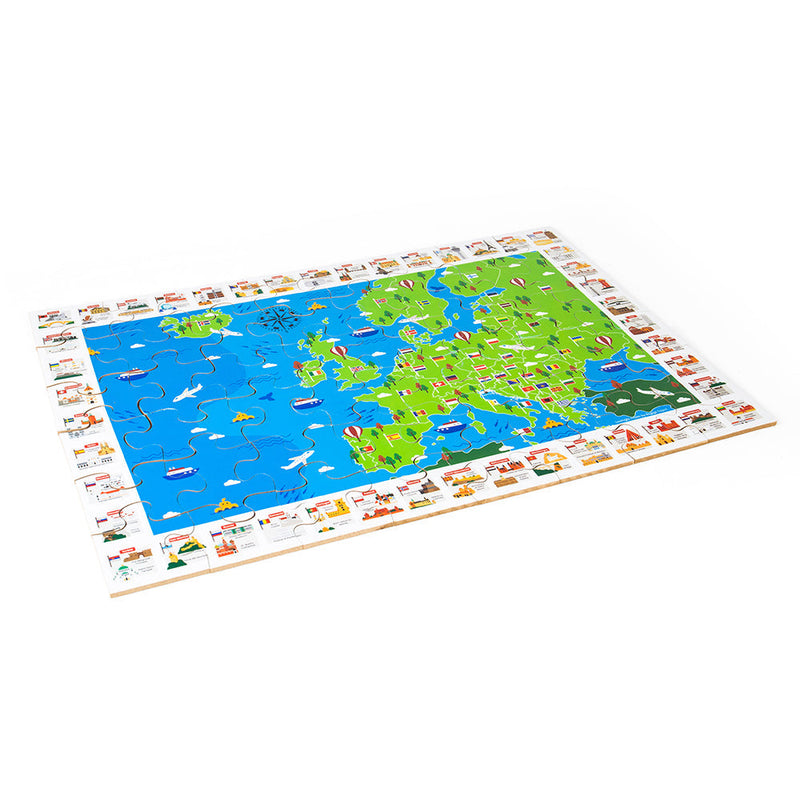 European Map Floor Puzzle (48pc)