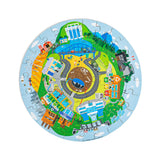 Recycling Circular Floor Puzzle (50pc)