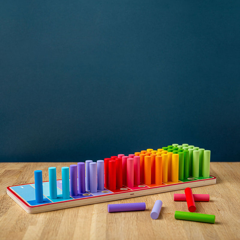 Rainbow Counting Sticks