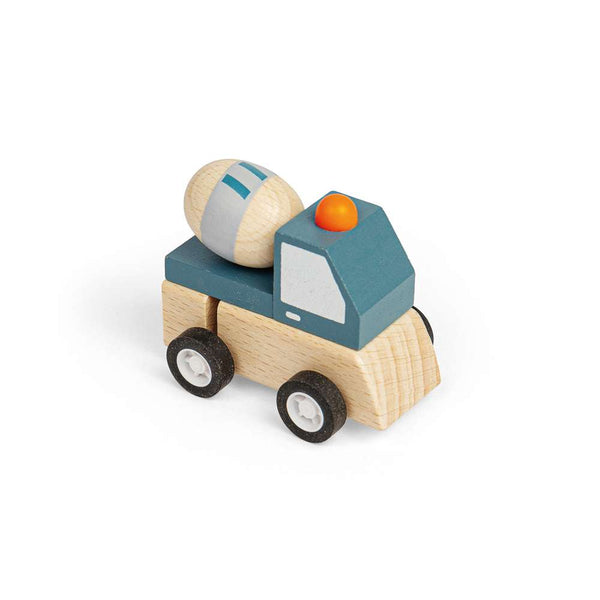 Wind Up Trucks - Mixer, Roller (Pk 2)