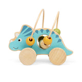 Push Along Triceratops Bead Frame