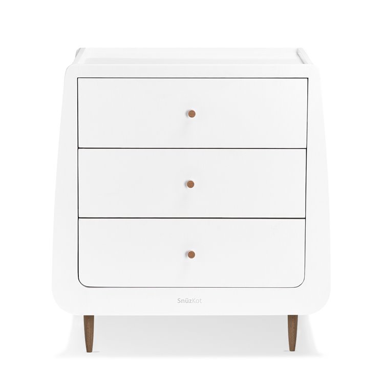 SnuzKot Skandi Changing Unit, the Natural Edit 'Walnut'
